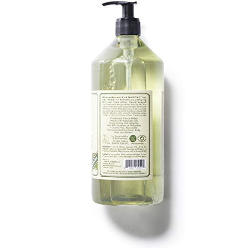 A La Maison de Provence Liquid Hand Soap | Rosemary Mint Scent | French Mille...