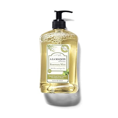 A La Maison Rosemary Mint Liquid Hand Soap | 16.9 Fl oz. Pump Bottles Moistur...