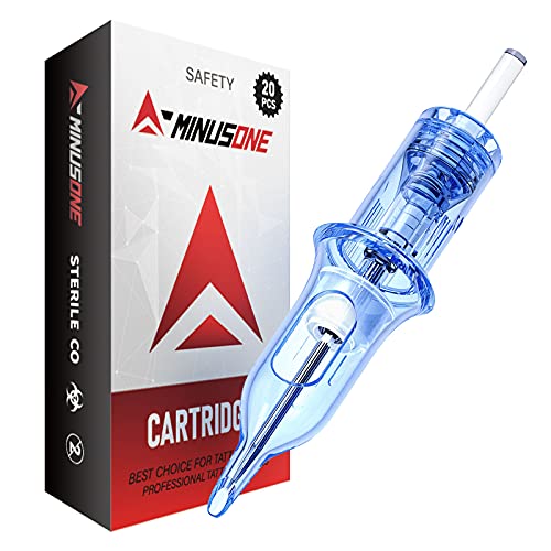 A-minusone 40Pcs Mixed Size #1203RS 05RS 07RS 09RS Tattoo Cartridge Needles 1...