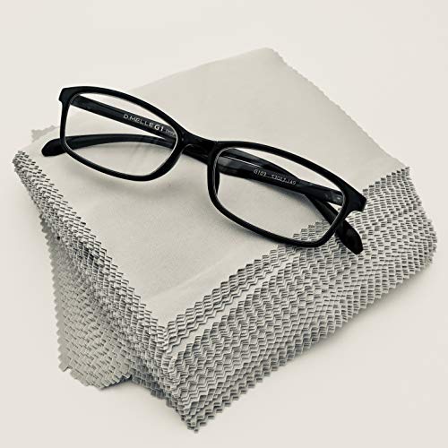 AAwipes Eyeglasses Cleaning Cloth Glasses Cloths Bulk 100 Pack (5.5"x5.5", Li...