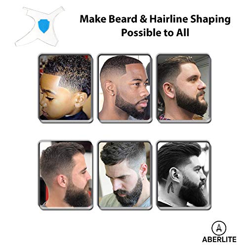 Aberlite ClearShaper - Beard Shaper Kit w/Barber Pencil - Premium Shaping Too...