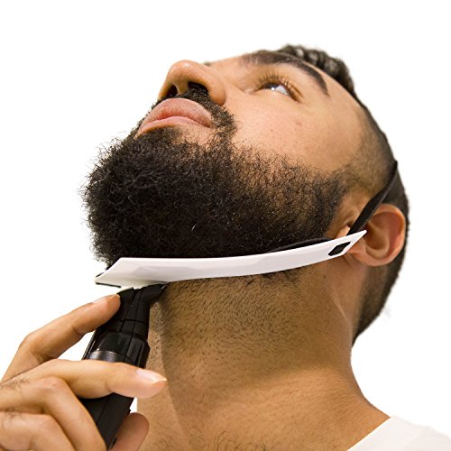Aberlite FlexShaper - Beard Shaper Neckline Guide - Hands-Free & Flexible - T...