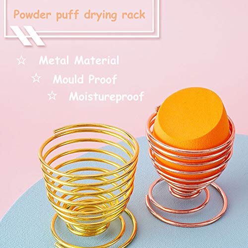 Abgream 24pcs Makeup Sponge Blender Set - 21 Pcs Latex-Free Vegan Sponges wit...