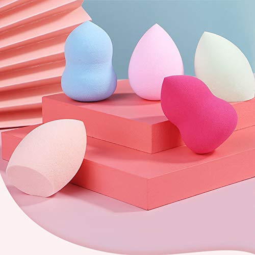 Abgream 24pcs Makeup Sponge Blender Set - 21 Pcs Latex-Free Vegan Sponges wit...