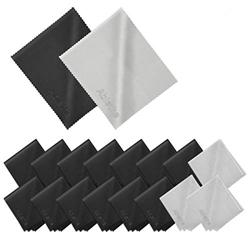18 Pack Premium Microfiber Cleaning Cloths, Lintfree Fiber Cleaning Cloth for...