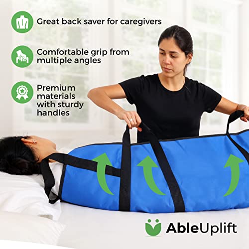AbleUplift Patient Lifting Bed Pad – 48 x 40-inch Extra-Large Patient Lift Ai...
