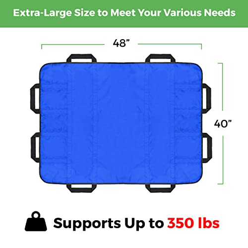AbleUplift Patient Lifting Bed Pad – 48 x 40-inch Extra-Large Patient Lift Ai...