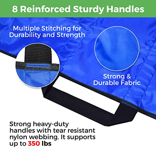 AbleUplift Patient Lifting Bed Pad – 48 x 40-inch Extra-Large Patient Lift Ai...