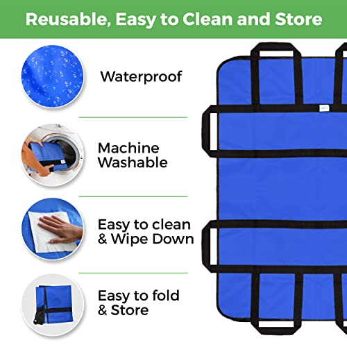 AbleUplift Patient Lifting Bed Pad – 48 x 40-inch Extra-Large Patient Lift Ai...