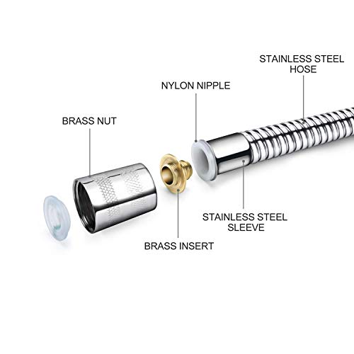 Metal Shower Aluminum Cleaner Douche System Cleaner(Silver)