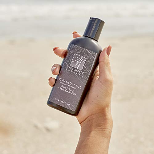 Absolutely Natural - Platinum Tanning Oil For Outdoor Sun Helps Tan Faster & ...