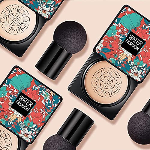 Air Cushion CC Cream Mushroom Head Foundation, BB Cream Moisturizing Conceale...