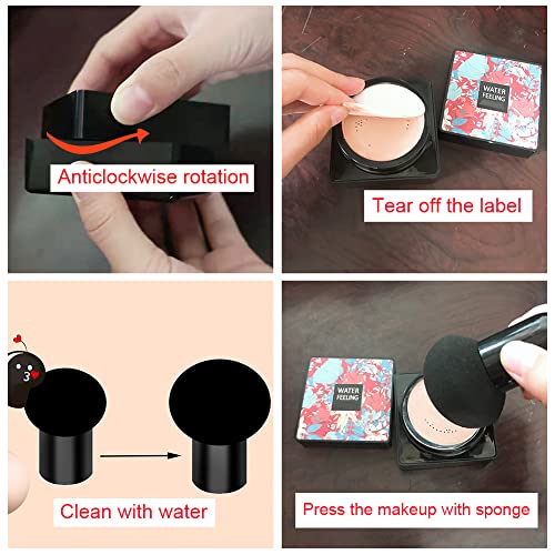 Air Cushion CC Cream Mushroom Head Foundation, BB Cream Moisturizing Conceale...