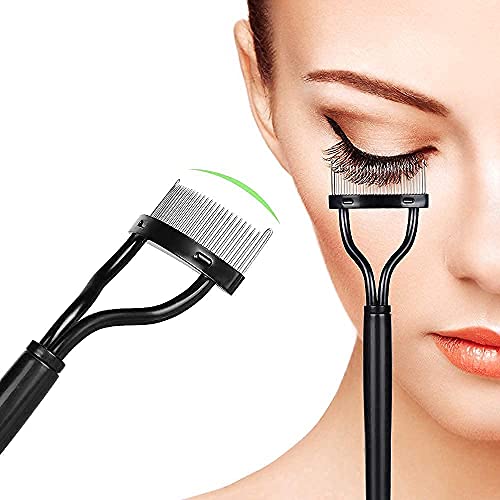 Eyelash Brush Comb Separator, Acavado Eyelash Eyebrow Mascara Brush and Comb ...