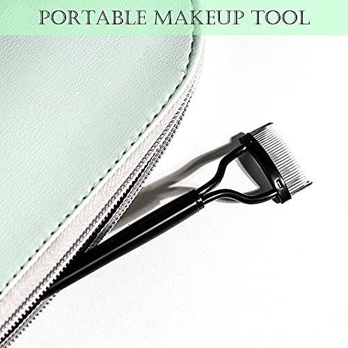 Eyelash Brush Comb Separator, Acavado Eyelash Eyebrow Mascara Brush and Comb ...