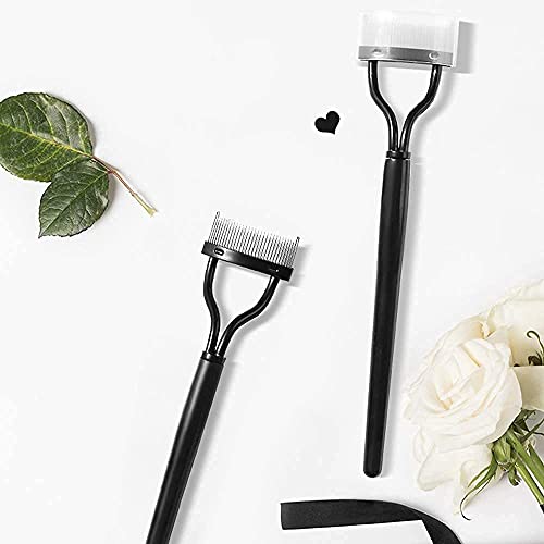Eyelash Brush Comb Separator, Acavado Eyelash Eyebrow Mascara Brush and Comb ...