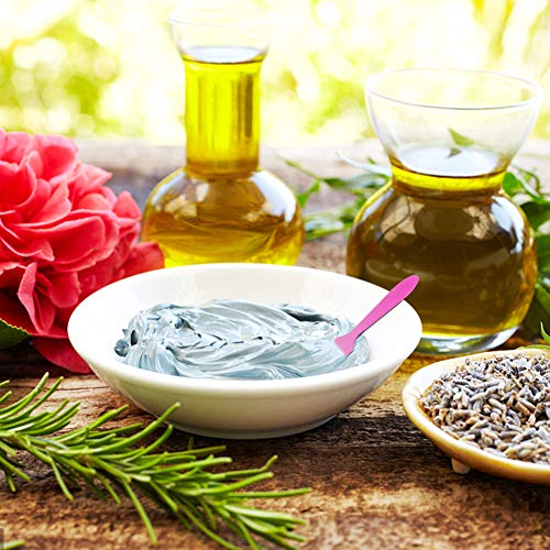 150 Pack Mini Makeup Spatulas, Reusable Cream Tip Spatulas Frosted Cosmetic S...