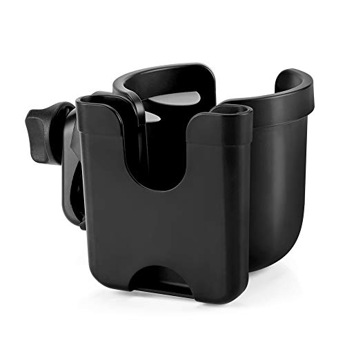 Accmor Walker Cup Holder , Wheelchair Cup Holder, 2-in-1 Bottle and Phone Hol...