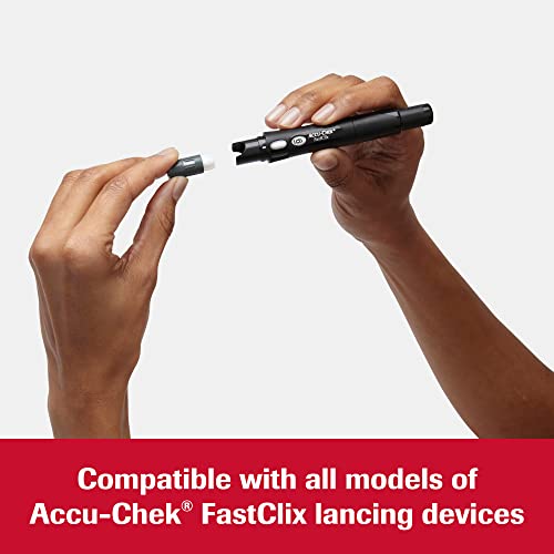 Accu-Chek FastClix Lancets for Diabetic Blood Glucose Testing (Pack of 102)