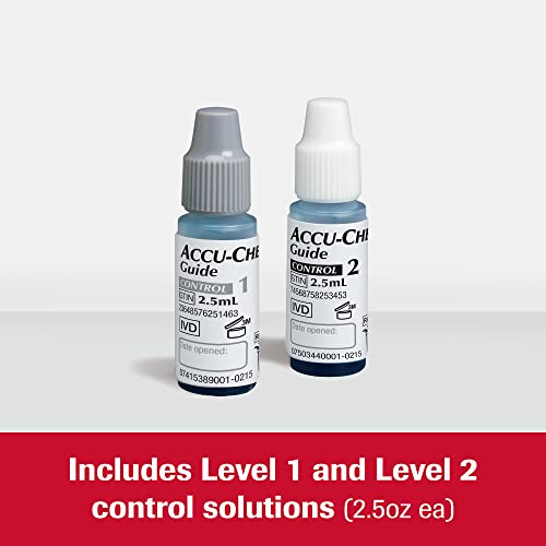 Accu-Chek Guide Glucose Control Solution for Blood Glucose Testing