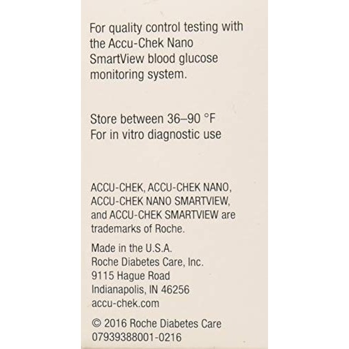 Accu Chek Smartview Normal Control Solution, 2.5 ml