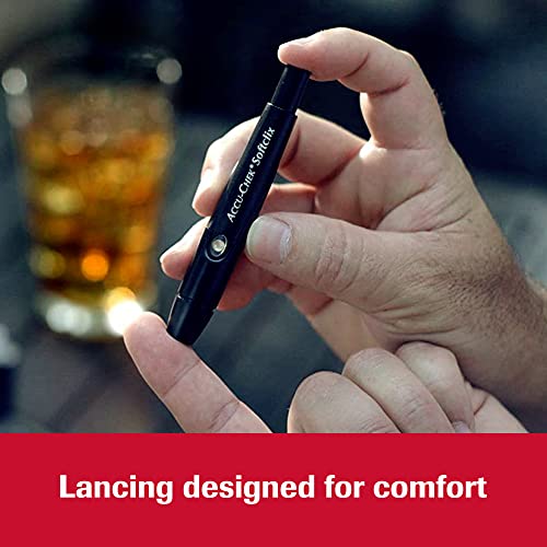 Accu-Chek Softclix Lancing Device for Diabetic Blood Glucose Testing (Include...