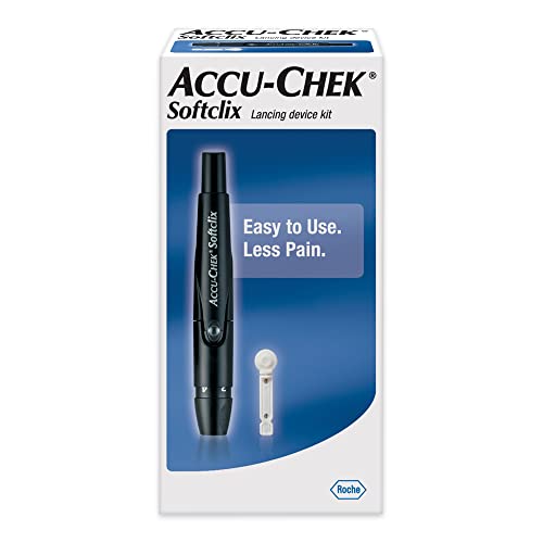 Accu-Chek Softclix Lancing Device for Diabetic Blood Glucose Testing (Include...