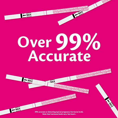 Accu-Clear 50 Ovulation and 20 Pregnancy Test Strips Over 99% Accurate, 70 Count