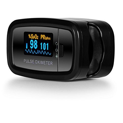 AccuMed CMS-50D1 Fingertip Pulse Oximeter Blood Oxygen Sensor SpO2 for Sports...