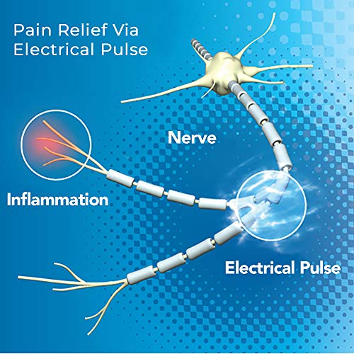 AccuRelief TENS Unit Muscle Stimulater Pain Relief System - Electric Muscle S...