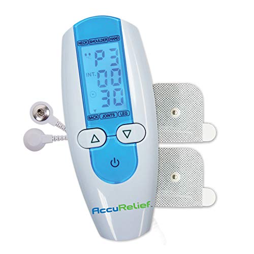 AccuRelief TENS Unit Muscle Stimulater Pain Relief System - Electric Muscle S...