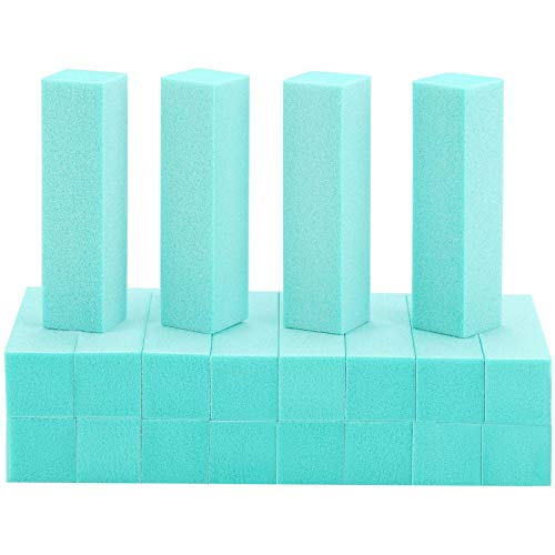 20 Pack Nail Buffers Blocks Sanding Buffing Nail Files Pedicure Manicure Tool...