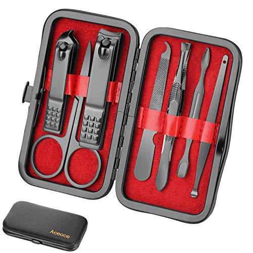 Manicure Set Personal care - Nail Clipper Kit Luxury Manicure 8 In 1 Professi...