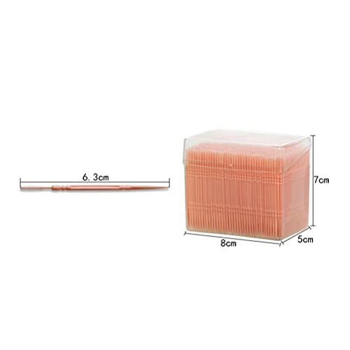 Acewen 1100 Pcs Disposable Plastic Toothpick Oral Cleaning Care Tooth Cleanin...