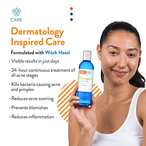 Acne Free Witch Hazel Mattifying Toner, 8.4 Ounce (Pack of 2)