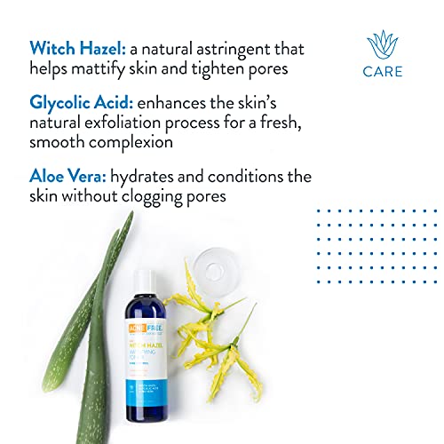 Acne Free Witch Hazel Mattifying Toner, 8.4 Ounce (Pack of 2)