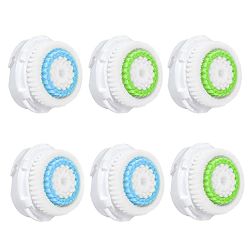 Compatiable For Facial Cleansing Brush Heads, Face Brush Heads Replacement as...