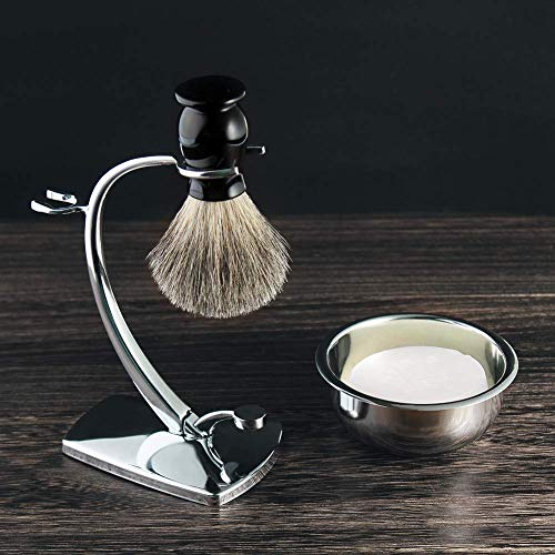 ACRIMAX Luxury Shaving Kit for Men, Badger Shaving Brush Set with Shave Soap,...