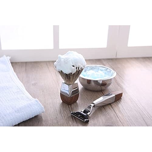 Premium Shaving Kit for Men, 4in1, ACRIMAX Badger Hair Shaving Brush Set, Lux...