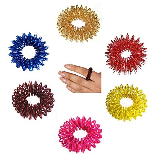 Sujok Hand Acupuncture Needle Injector (Spring Inserter) - Built-in Magnet + ...