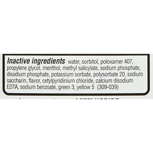 Act Anticavity Fluoride Mouthwash Mint 18 fl oz (Pack of 3)
