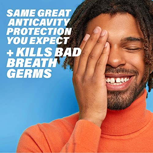 ACT Total Care Anticavity Fluoride Mouthwash, Kills Bad Breath Germs, Icy Cle...