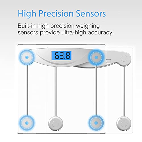 Active Era Digital Body Weight Scale - Ultra Slim High Precision Bathroom Sca...