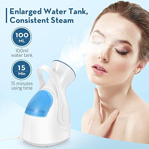 ActivePur Nano Facial Steamer for Steam Inhaler-Rejuvenate skin, Warm Mist Hu...