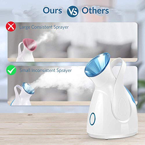 ActivePur Nano Facial Steamer for Steam Inhaler-Rejuvenate skin, Warm Mist Hu...