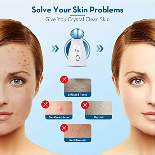 ActivePur Nano Facial Steamer for Steam Inhaler-Rejuvenate skin, Warm Mist Hu...