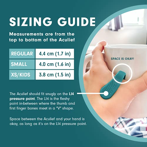 Aculief - Award Winning Natural Headache, Migraine, Tension Relief Wearable –...