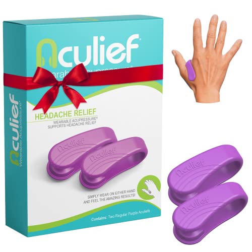 Aculief - Award Winning Natural Headache, Migraine, Tension Relief Wearable –...