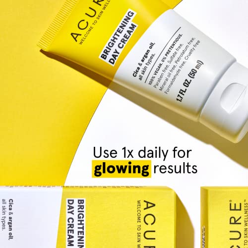 ACURE Brightening Day Cream | 100% Vegan | For A Brighter Appearance | Cica &...