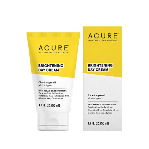 ACURE Brightening Day Cream | 100% Vegan | For A Brighter Appearance | Cica &...
